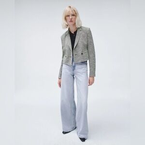 Rag & Bone Sofie Featherweight Wide-Leg High-Rise Jeans, Kierra Wash